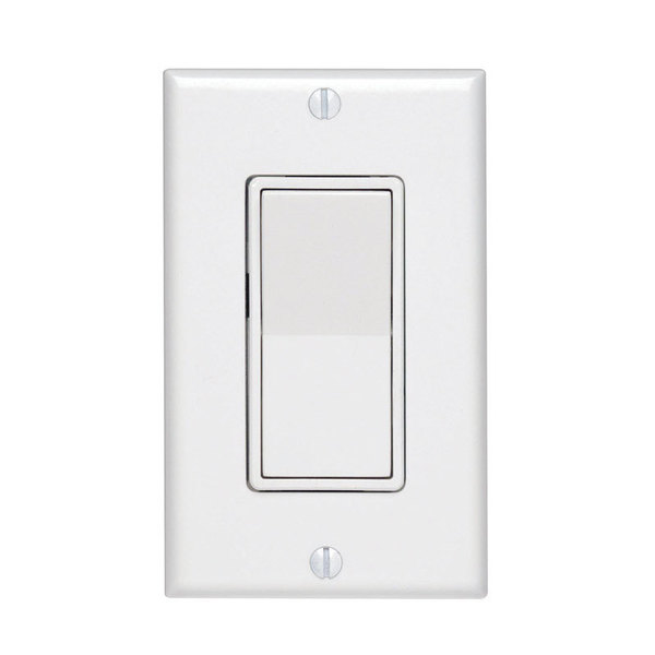 Decora Switch W/Walplt Sp15A Wh C28-05671-02W